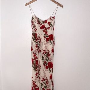 Reformation Kourtney Floral (Georgette) Midi Dress